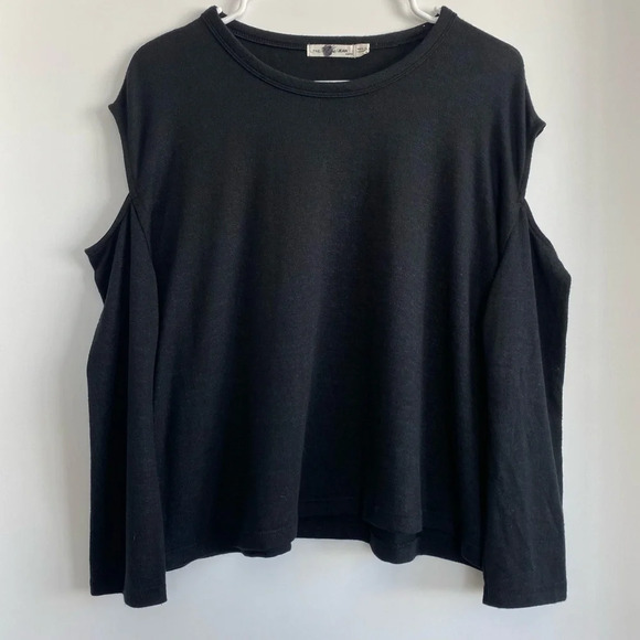 NWOT Rag & Bone Cold Shoulder Long Sleeve Top XS - Picture 2 of 6